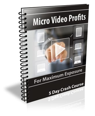 Micro Video Profits PLR Crash Course – Learn to market with short videos