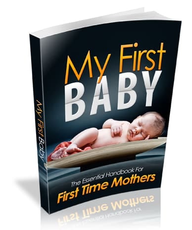 Newborn baby essentials digital guide with PLR MRR resell rights for first-time parents
