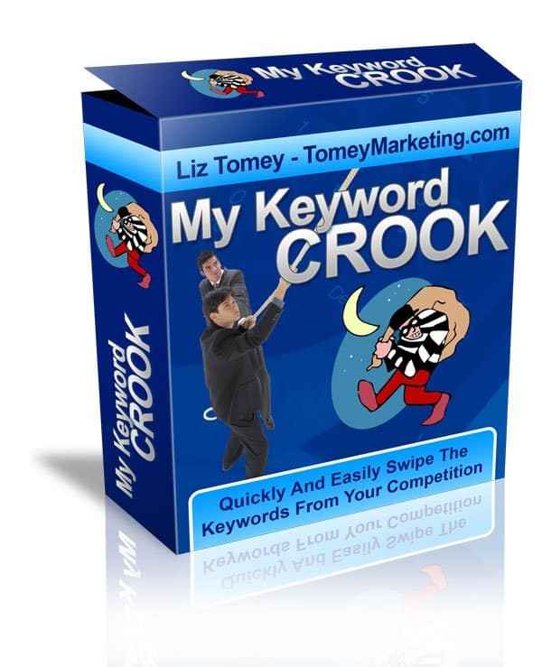 My Keyword Crook software tool for keyword research with PLR MRR resell rights digital download
