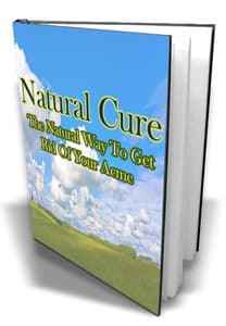 Natural Way To Get Rid Of Your Acne - digital PLR resell rights guide for clear skin