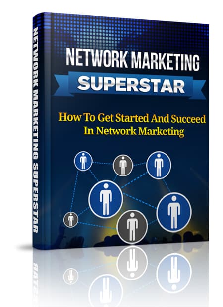 Network Marketing Superstar guide digital download with PLR MRR resell rights