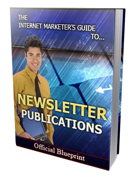 Newsletter publication digital download with PLR MRR resell rights for business marketing