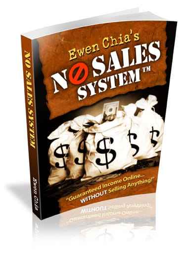 No Sales System digital PLR package with resell rights for automated income