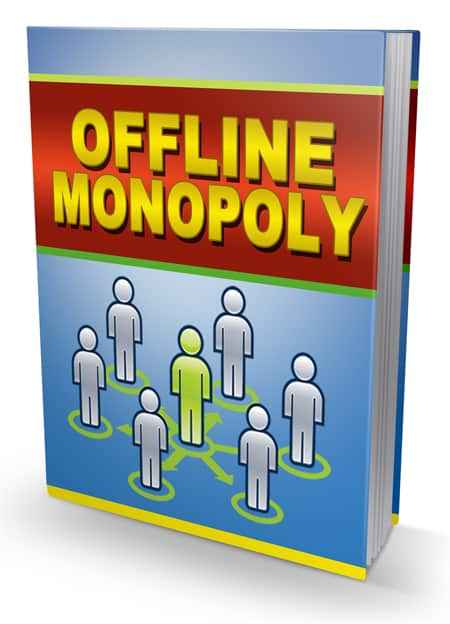Offline Monopoly System digital report with PLR MRR resell rights for local business marketing