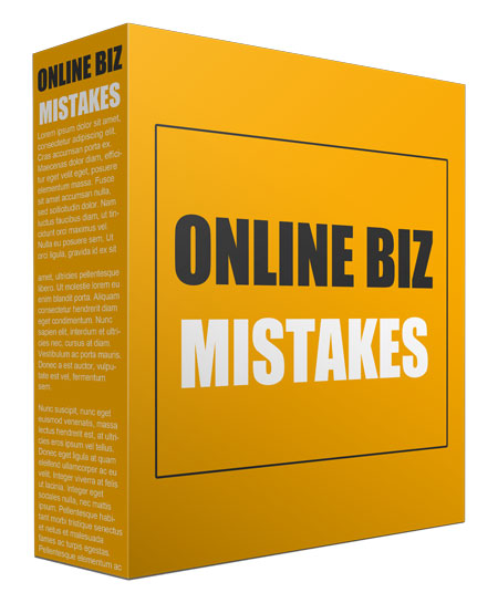 Marketing mistakes guide digital download PLR MRR resell rights online business profits