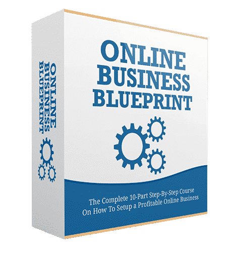 Online Business Blueprint digital course with PLR and MRR resell rights for entrepreneurs