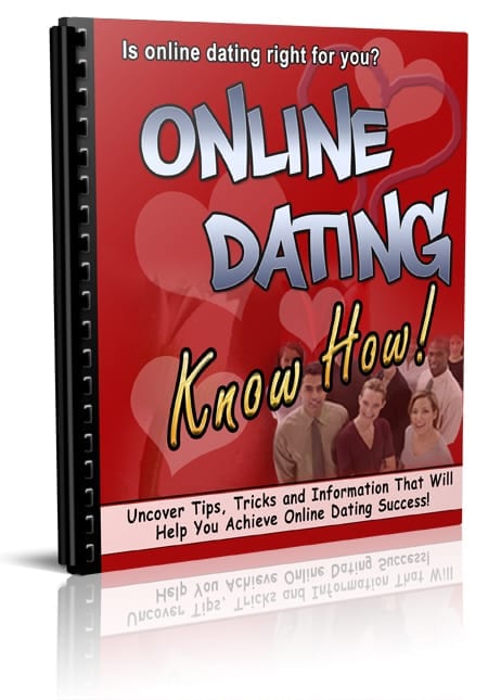 Online Dating Know How newsletter cover image – digital dating guide with PLR rights