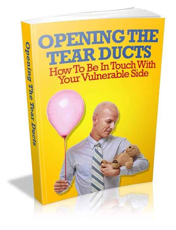Opening The Tear Ducts e-book cover - digital download with PLR/MRR resell rights