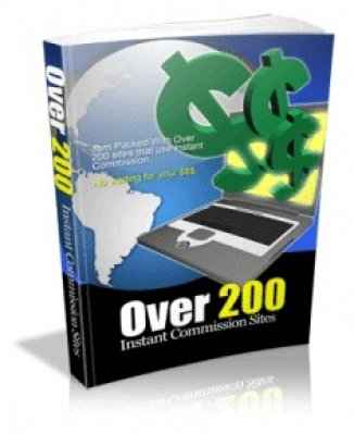 Over 200 instant PayPal commission affiliate programs – digital download with PLR and MRR resell rights