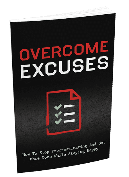 Time management book for entrepreneurs with PLR resell rights focusing on overcoming procrastination and distractions