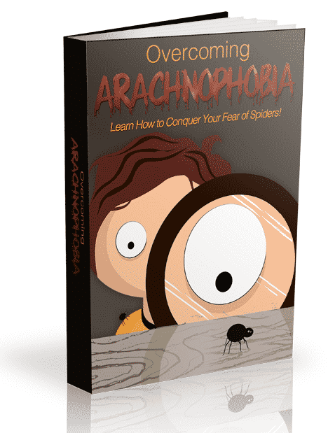 Overcoming Arachnophobia digital guide with PLR resell rights includes MP3 audio and proven methods
