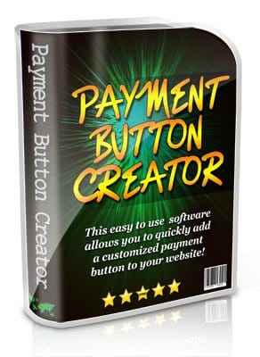Payment Button Creator software with PLR MRR resell rights for easy customized payment buttons