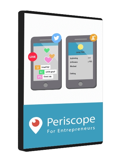 Periscope for Entrepreneurs - live streaming business monetization PLR MRR video tutorial