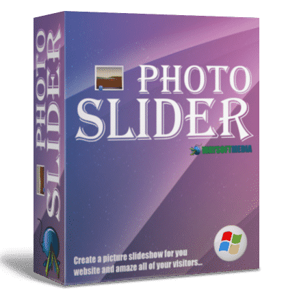 Photo slider software with unlimited images and easy slideshow creation for websites