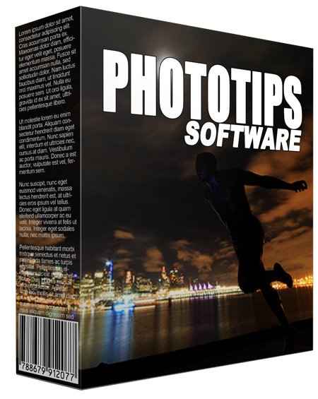 Photo Tips and Information Software for digital download with PLR resell rights