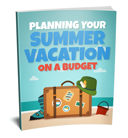 Summer vacation budget eBook with PLR rights – plan affordable family trips without overspending