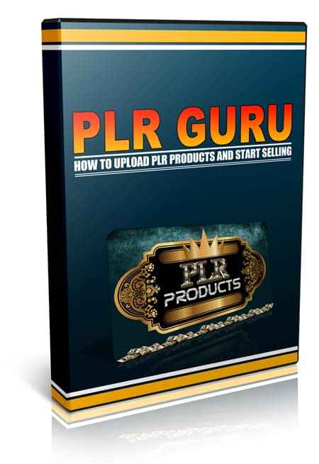 PLR Guru video course on uploading and selling PLR products for digital income