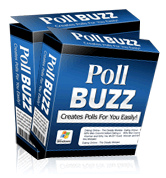 Poll Buzz voting poll generator software boosts opt‑ins with real‑time responses and PLR/MRR rights