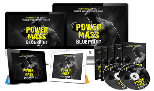 Power Mass Blueprint video course with PLR MRR rights for muscle building and resell