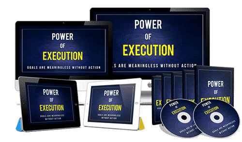 Power of Execution digital PLR video course - goal setting and execution strategies