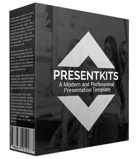 Premium Presentation Template Volume III - professional slide templates with PLR/MRR resell rights