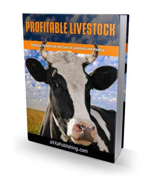 Profitable Livestock digital guide covering cattle, horses, sheep, poultry, and swine care with PLR rights
