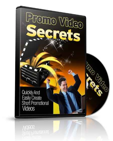 Promo Video Secrets digital guide showing step‑by‑step video creation for sales boost