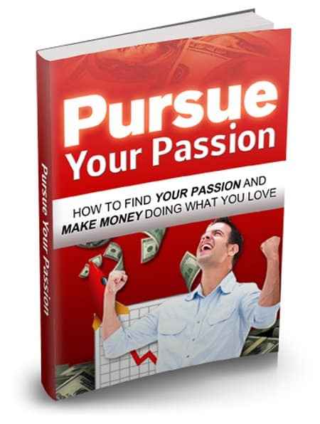 Digital guide: Pursue Your Passion – find your passion and monetize it with PLR/MRR resell rights