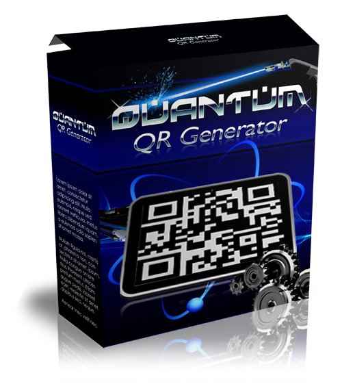 Quantum QR Generator PLR software for creating custom QR codes with resell rights