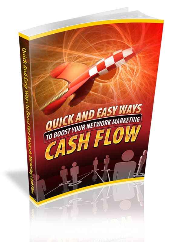 Quick and easy ways to boost network marketing cash flow with PLR resell rights