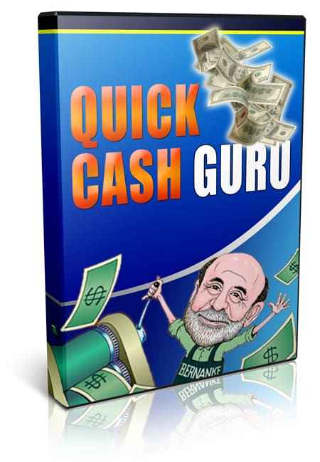 Quick Cash Guru digital video course for affiliate marketers with PLR MRR resell rights