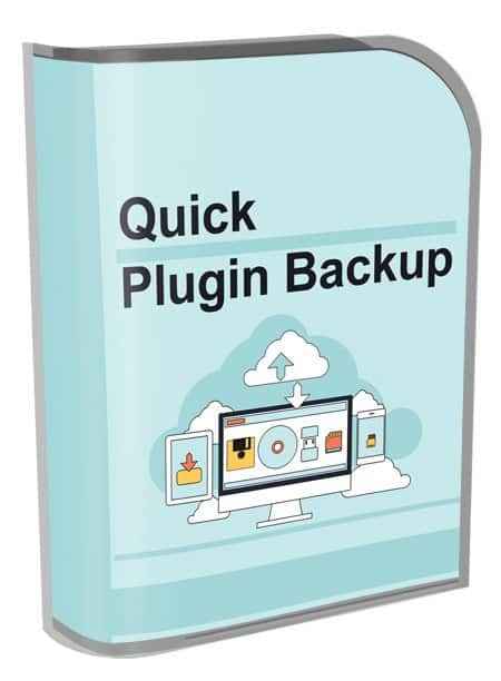 Quick Plugin Backup - WordPress plugin backup tool with resell rights, easy downloads