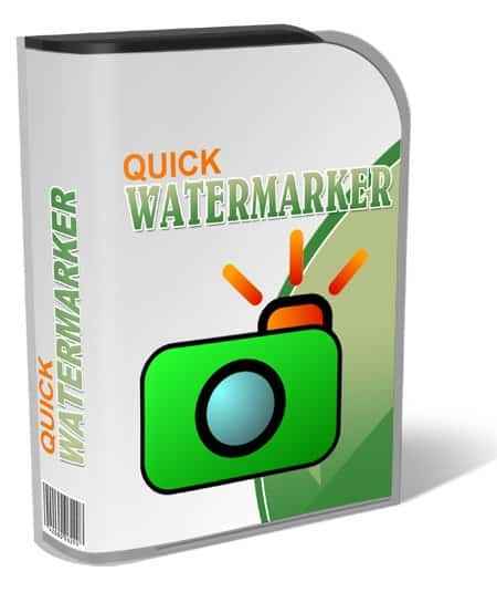 Quick Watermarker – digital batch watermarking tool with PLR MRR resell rights