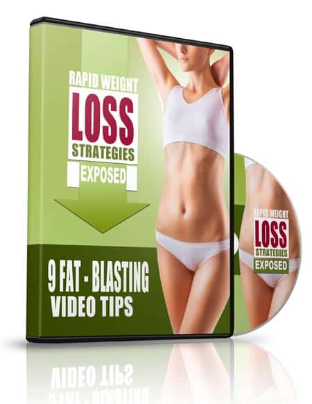 Weight loss strategies video series digital download with PLR resell rights