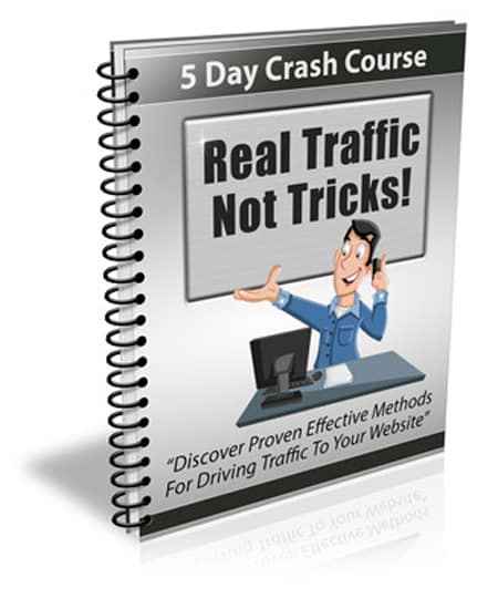 Real Traffic Not Tricks Newsletter digital course with PLR MRR resell rights