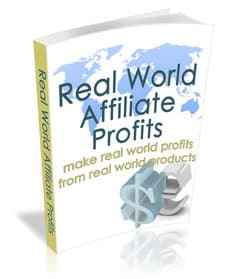 Real World Affiliate Profits PLR digital guide for reselling and earning affiliate commissions