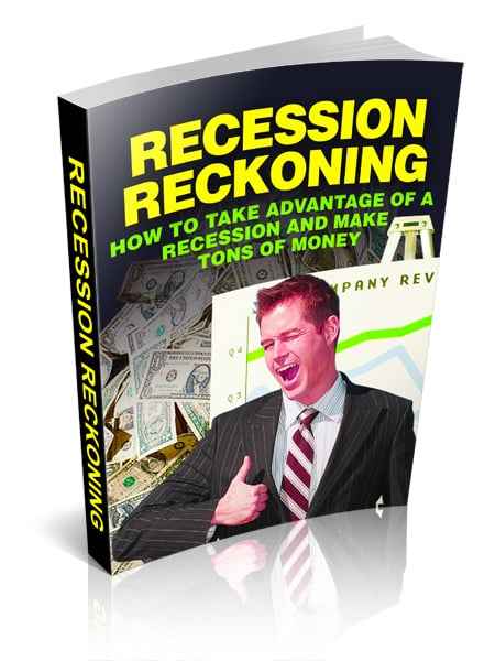 Recession Retribution digital book cover – financial survival and savings strategies for economic downturns