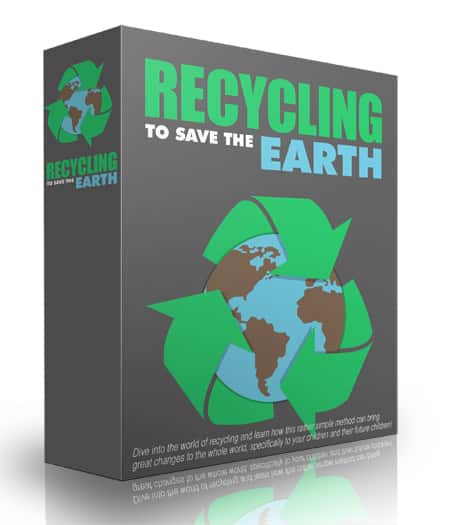 Recycling guide digital download PLR MRR - learn easy recycling methods for kids and future generations