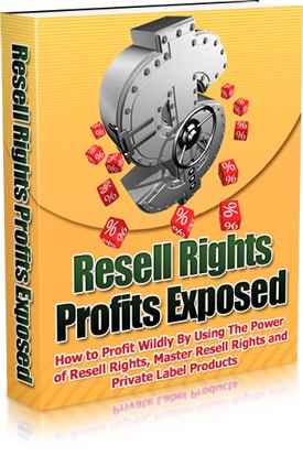 Resell Rights Profits Exposed – Digital download guide to PLR and MRR reselling success