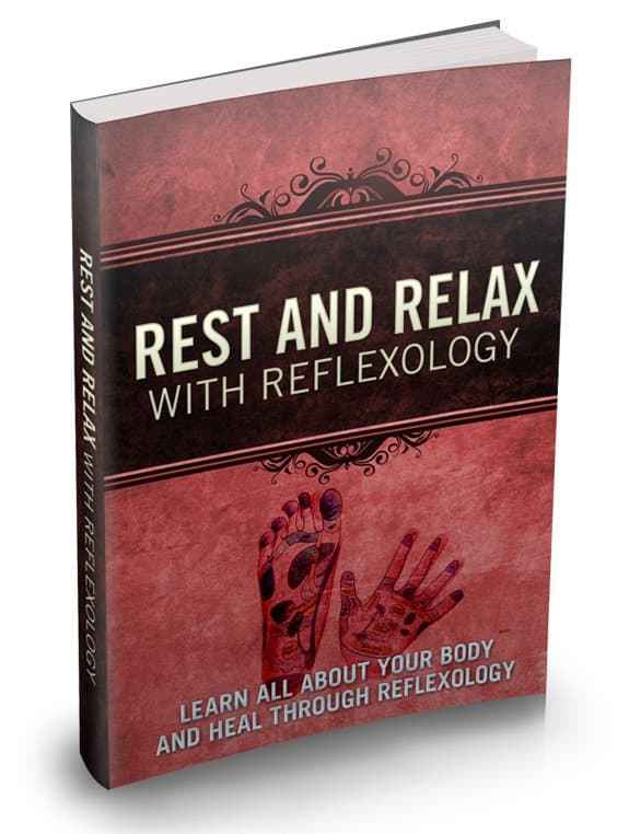 Rest And Relax With Reflexology – digital guide with PLR MRR resell rights for wellness marketers