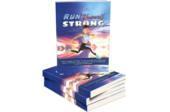 Digital running guide for fitness weight loss and mental strength with PLR MRR resell rights