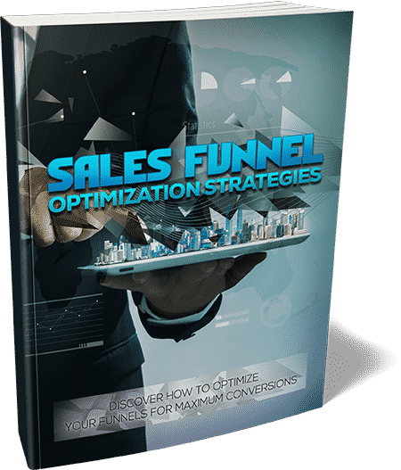 Sales funnel concept showing conversion stages for online marketing success