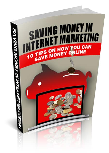 Saving money in internet marketing – digital PLR report with resell rights