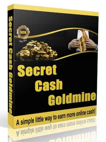 Secret Cash Goldmine PLR package with resell rights - digital download for offline marketing profits