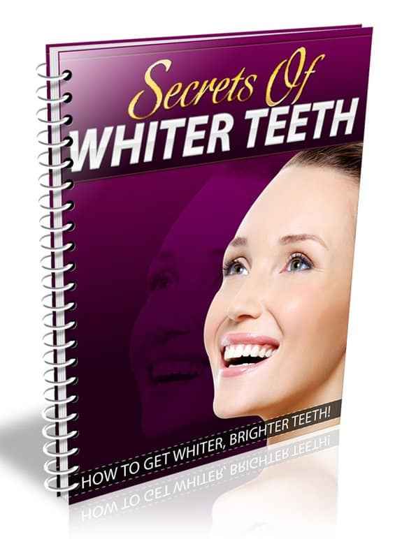 Secrets Of Whiter Teeth digital download with PLR resell rights for brighter smile