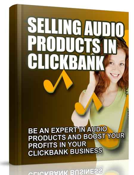 Digital PLR guide for creating and selling audio products on Clickbank, with resell rights included