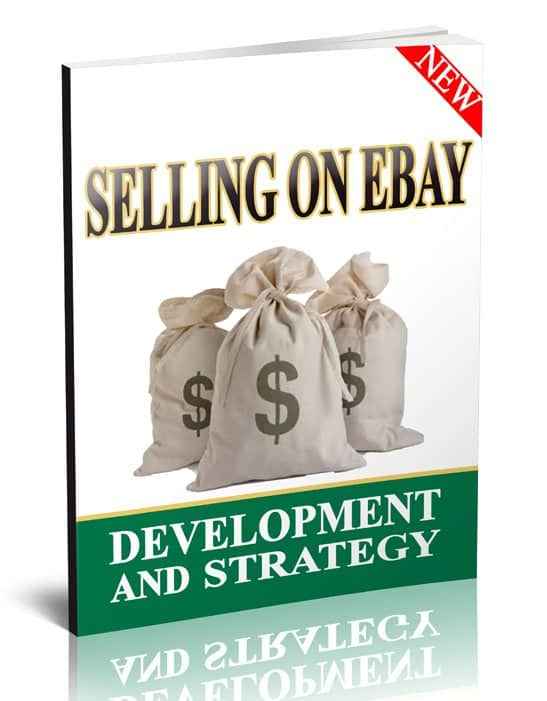 Selling on eBay development strategy PLR MRR digital download with eCovers