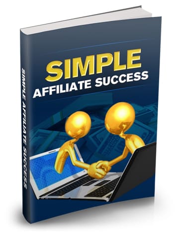 Simple Affiliate Success guide – digital download with PLR/MRR resell rights for affiliate marketing beginners