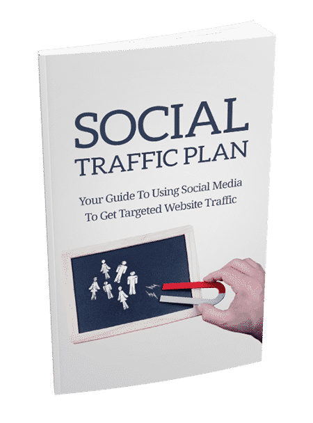 Social media marketing guide with PLR rights to boost website traffic using Facebook, Twitter, Instagram, YouTube, Pinterest