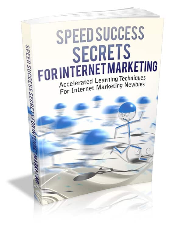 Speed Success Secrets For Internet Marketing - digital PLR guide for online business growth